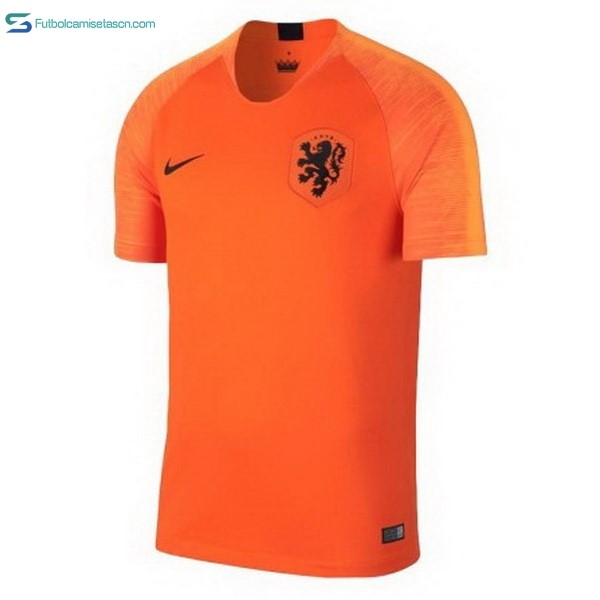 Tailandia Camiseta Países Bajos 1ª 2018 Naranja